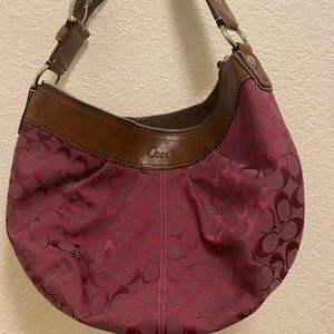 Coach 2K saddle bag